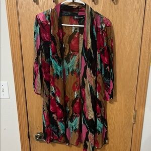 Multicolor Floral Kimono cardigan